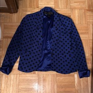 Kardashin Kollection polka dot blazer